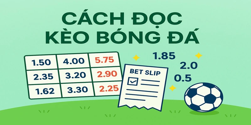Cách đọc kèo bóng đá từ 188BET