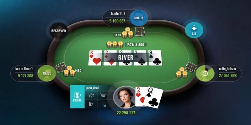Giải thích cách thuật ngữ được sử dụng trong game Poker online